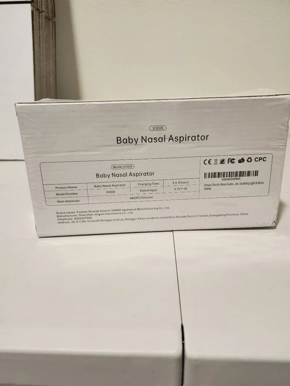 Vroyuir Baby Nasal Aspirator